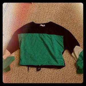 90s retro style crop top (new)